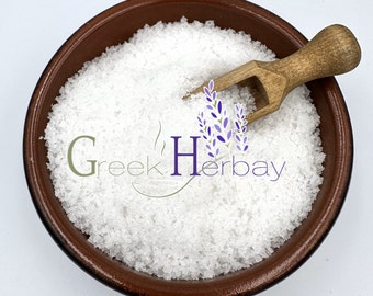 Greek Natural Flower of Salt - Fleur de Sel - Superior Quality Sea Salt Flower