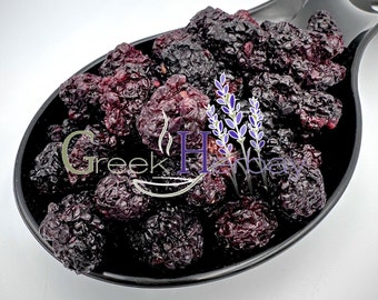 Dried Osmotic Blackberries  - Rubus - Superior Quality Superfood&Dried Fruits - No Sugar Added