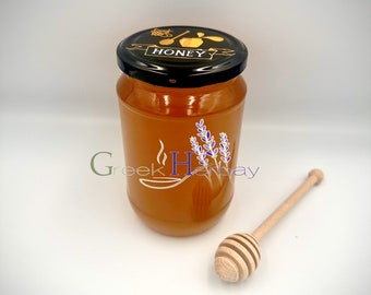 100% Absolutely Authentic Greek Honey Orange 1kg -Pure Exclusive Raw Orange Blossom Honey Class A Harvest 2023 Superior Quality {Certified}