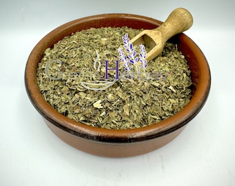 Basil Dried Cut Loose Leaves - Ocimum Basilicum - Superior Quality Herbs&Spices