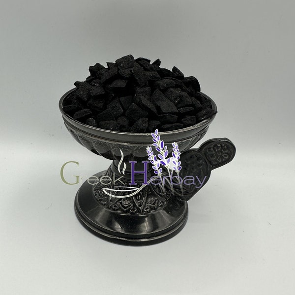 100% Incense Pure Greek Black Frankincense - Original Greek Monastery Incense - Superior Quality Warm & Sensual Fragrance