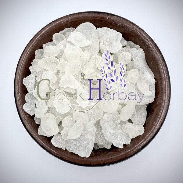 Greek Chios Mastic Gum - Pistacia Lentiscus - Medium & Large Tears - Chewing Gum - Superior Quality Herbs PDO