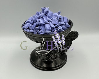 100% Incense Pure Greek  Purple Violet Frankincense - Original Greek Monastery Incense - Superior Quality Warm & Sensual Fragrance