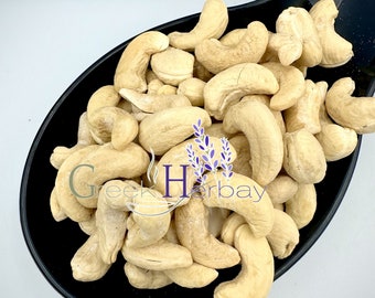 Raw Cashew Nuts (Unsalted-Unroasted) Anacardium Occidentale - Superior Quality Superfood&Nuts