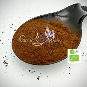 100% Organic Chaga Mushroom Ground Powder - Inonotus Obliquus - Superior Quality Superfood&Herbs {Certified Bio Product}