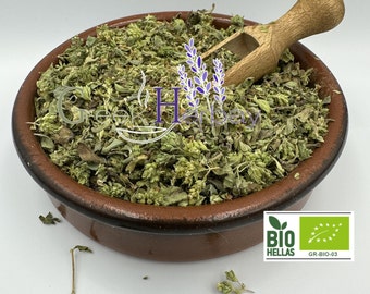 100 % biologischer griechischer Berg-Oregano, gerieben, lose Blätter – Origanum Vulgare – Kräuter und Gewürze von höchster Qualität