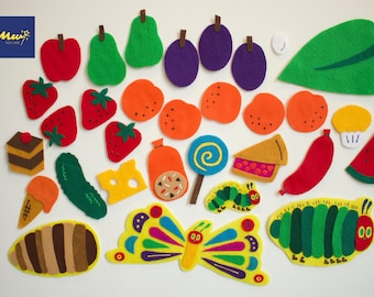 Felt Story: The Very Hungry Caterpillar
