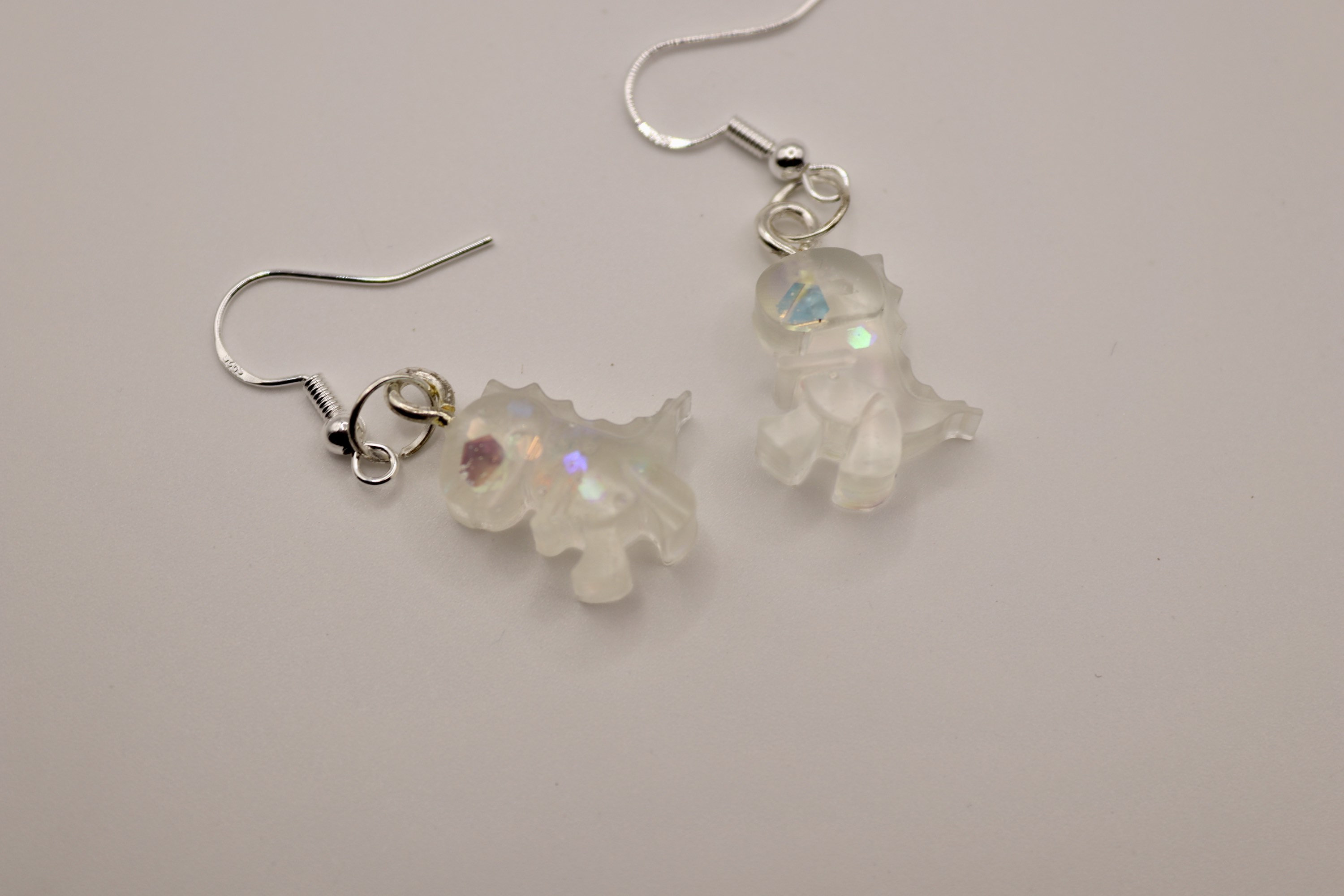 Handmade Dinosaur Earrings Etsy