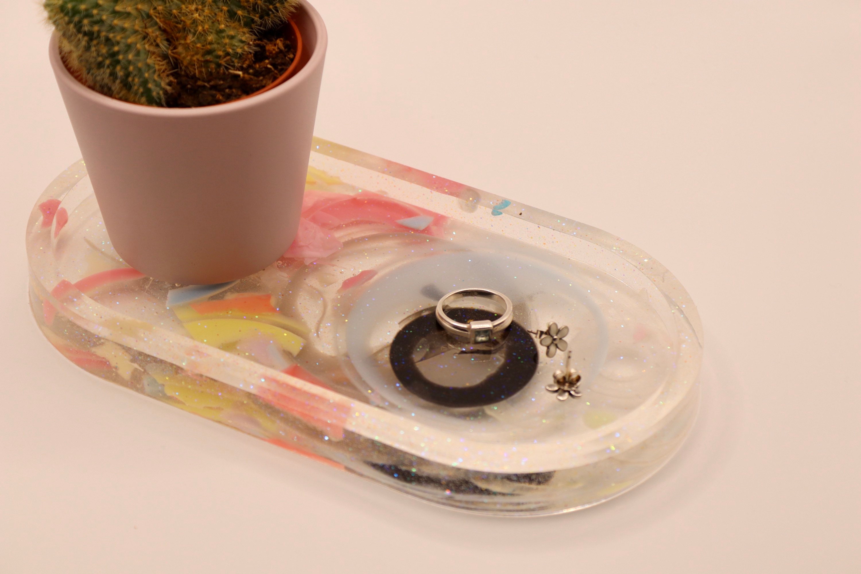 Handmade Recycled Resin Jewellery Tray Etsy UK