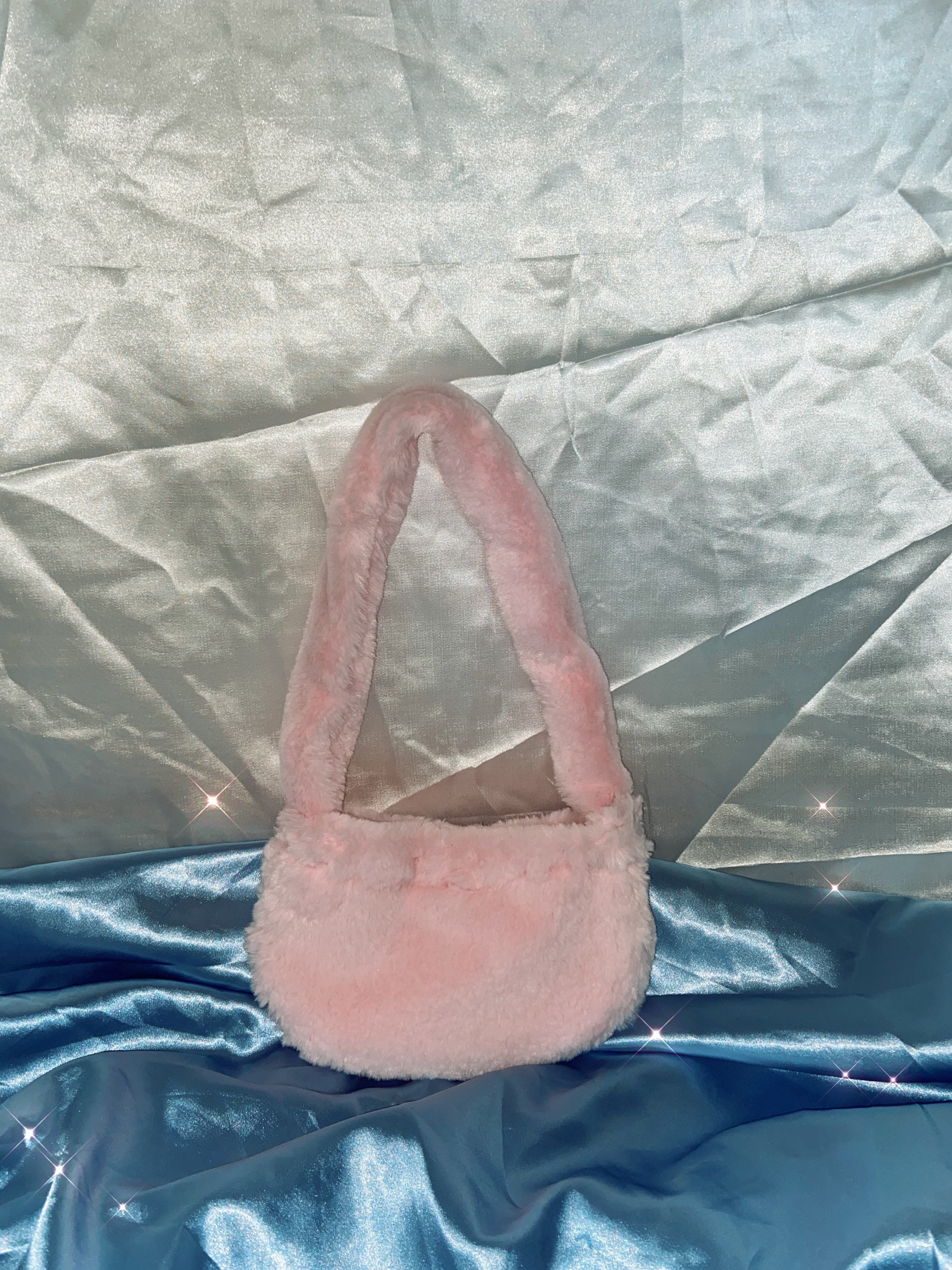 pink baguette bag