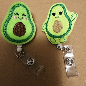 Avocado ID badge holder