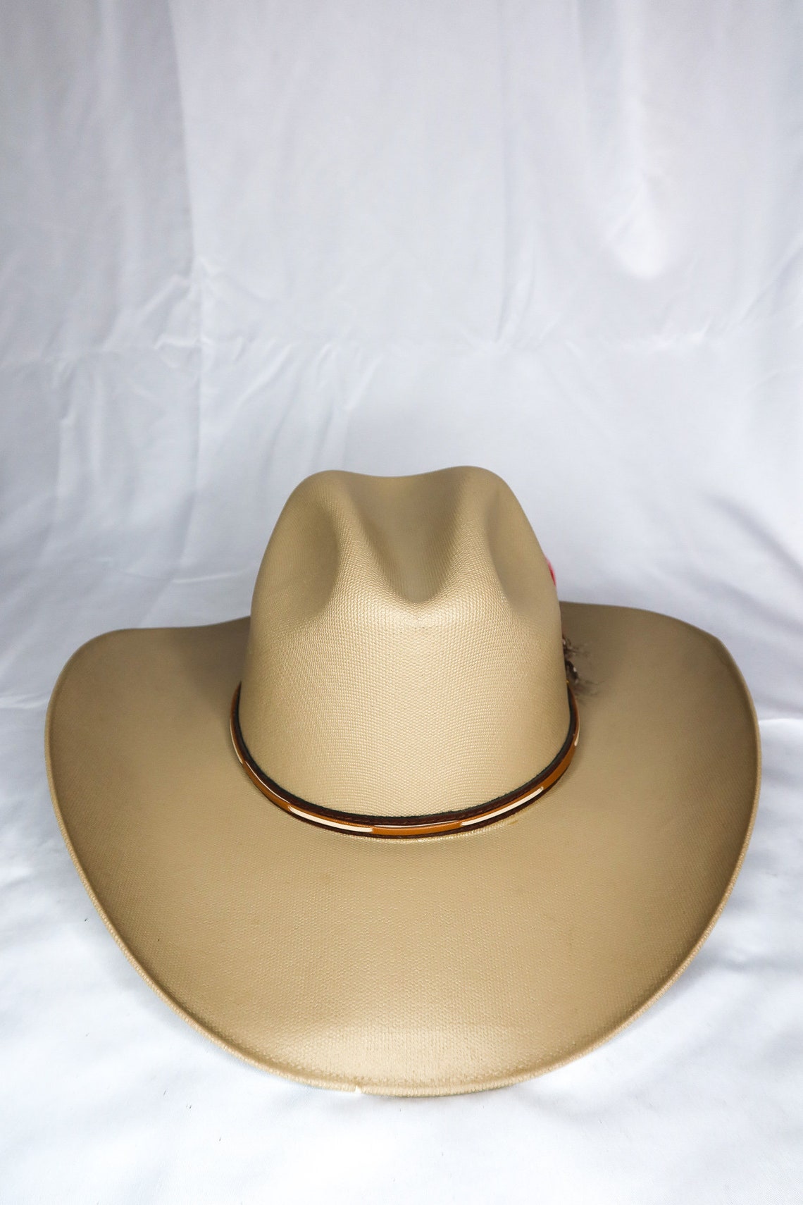 RARE Vintage Viquez Classic Waterproof Feathered Cowboy Hat Etsy