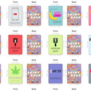 Custom Drinking Game for 21st birthdays parties college | Etsy