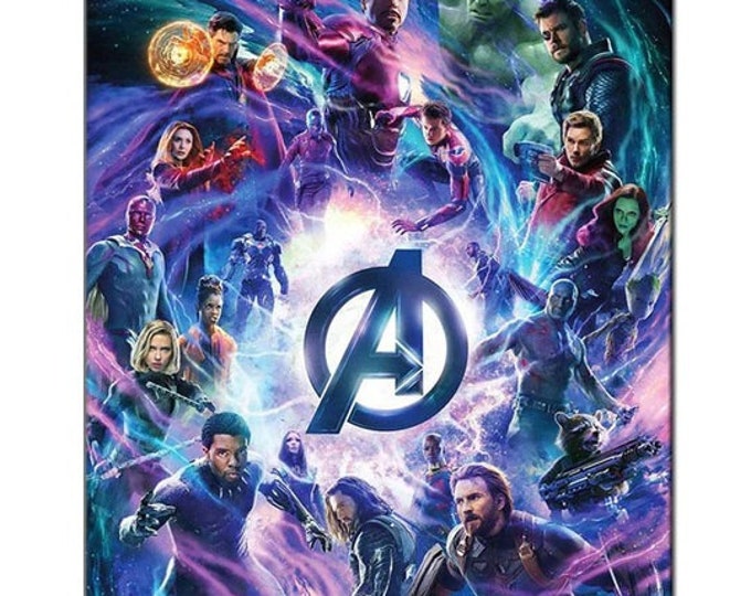 Avengers Full Drill Round Diamond Painting Kit (16 X 20)