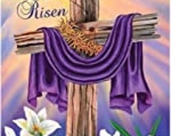 He is Risen Full Drill Round Diamond Painting Kit (12 X 16)