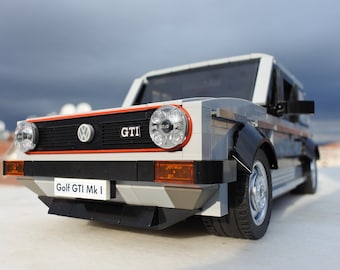 MOC Volkswagen Golf MK1 GTI Building Instructions New Zealand