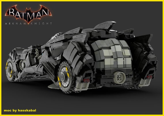 MOC Batman™ Arkham Knight Batmobile - Etsy New Zealand