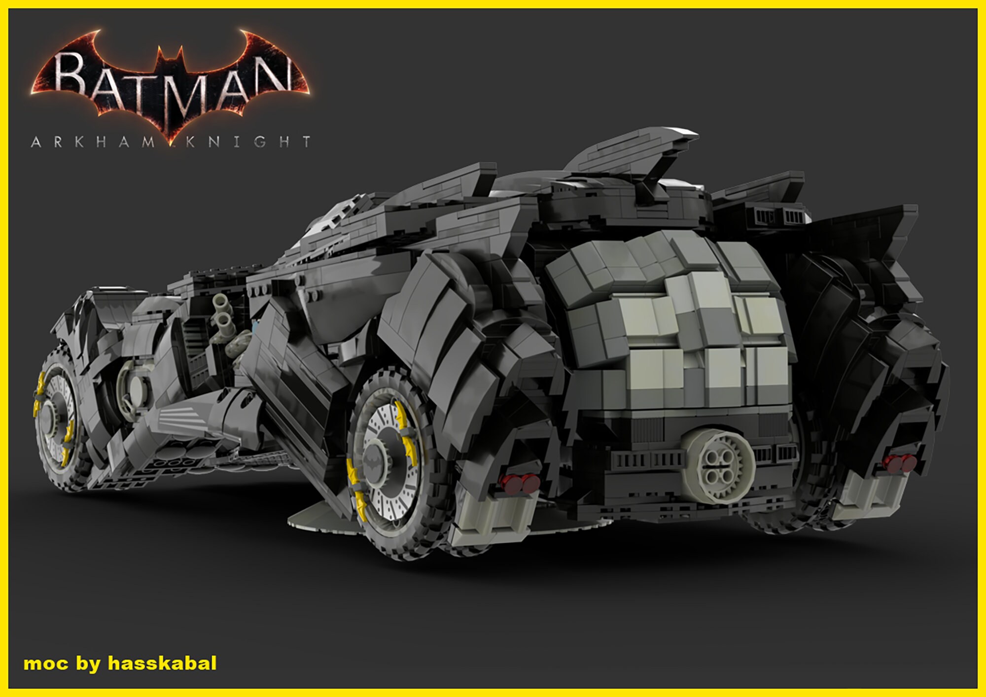 MOC Batman™ Arkham Knight Batmobile - Etsy UK