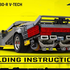 MOC Cyberpunk 2077 Quadra V-Tech Turbo-R Building Instructions