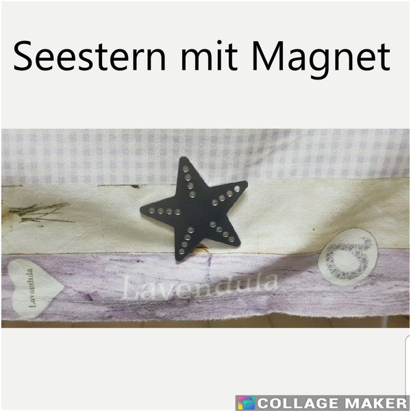 Tischdeckengewicht, Tischdeckenbeschwerer, Tischdeckenklammer, Seestern mit Magnet Tischdeckengewicht