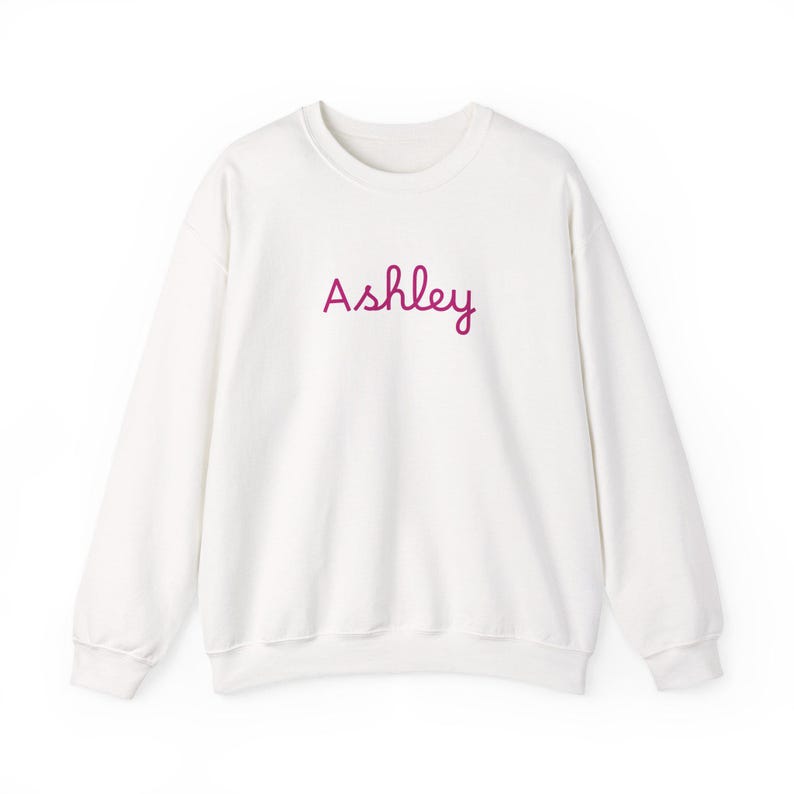 Villa Bombshell de Island Love / Sudadera con cuello redondo y nombre personalizado, top informal con monograma imagen 5