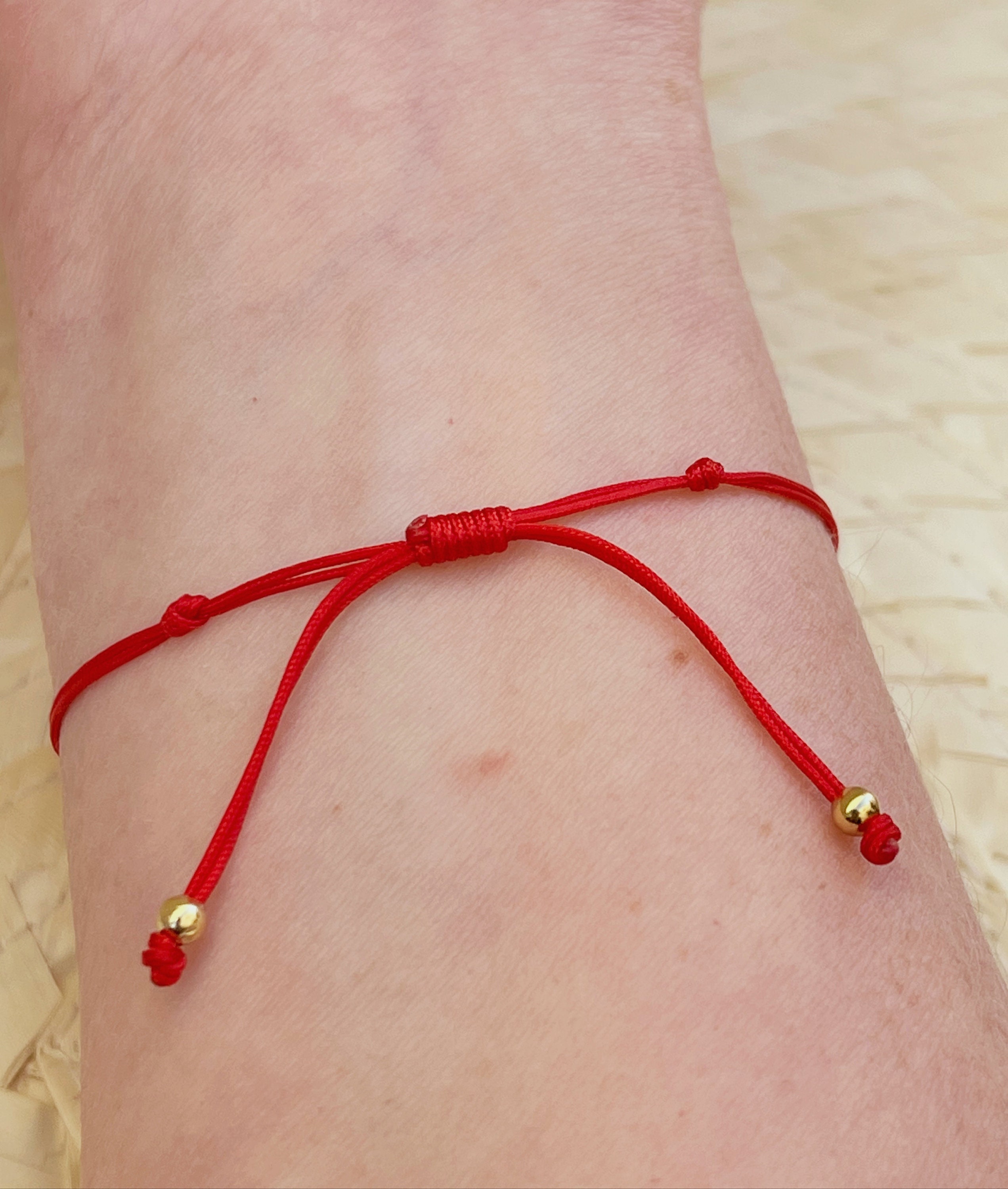 Red String Bracelet Protection Cross Charm/CZ Etsy