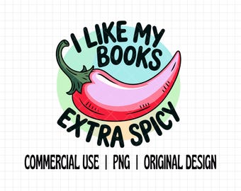 Jag gillar Mina böcker extra kryddiga png, trendigt klistermärke png, bokälskare png, bokad png, bokmal png, bibliotekarie png, snuskig png, kryddig bok png