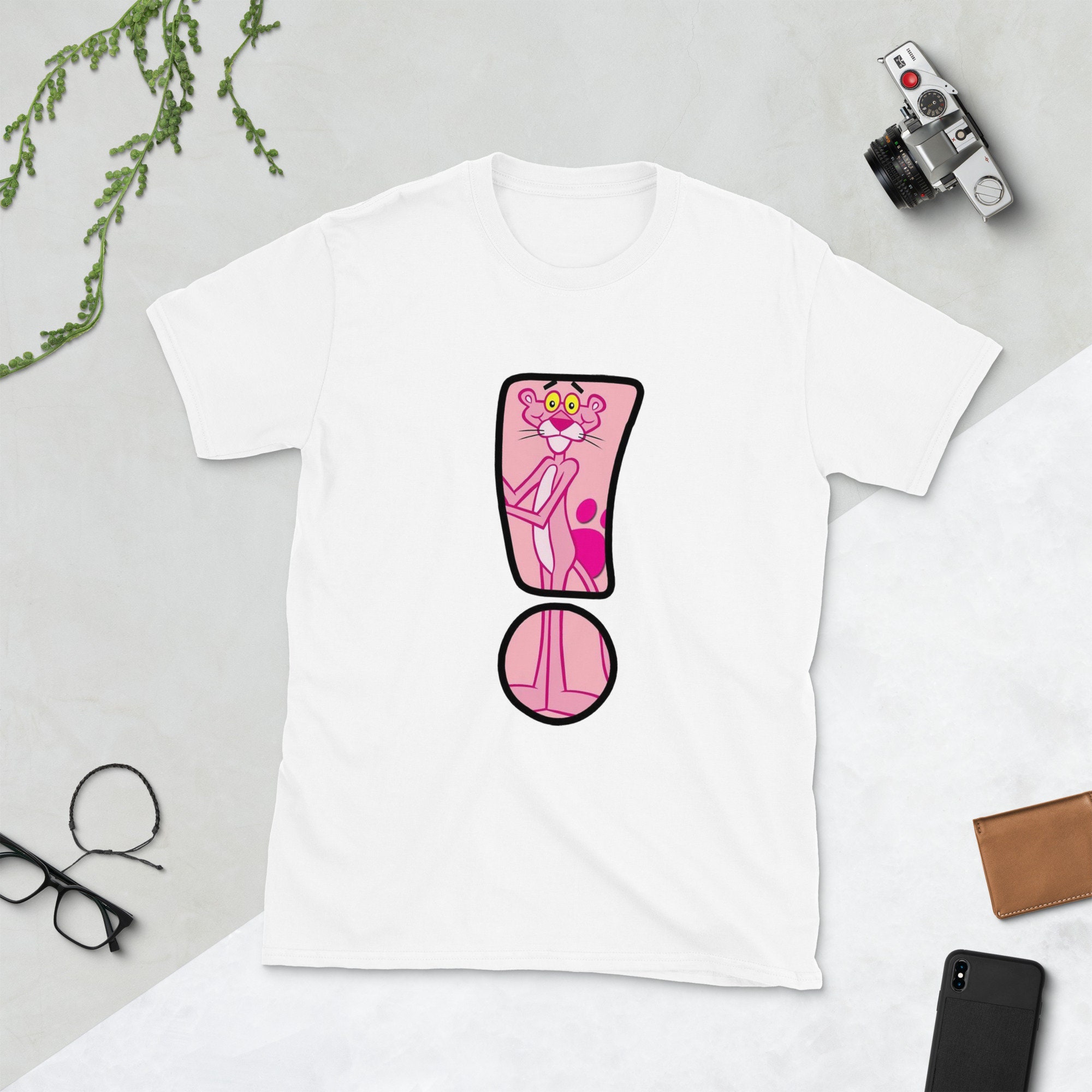 Discover Camiseta La Pantera Rosa Dibujos Animados Divertido para Hombre Mujer