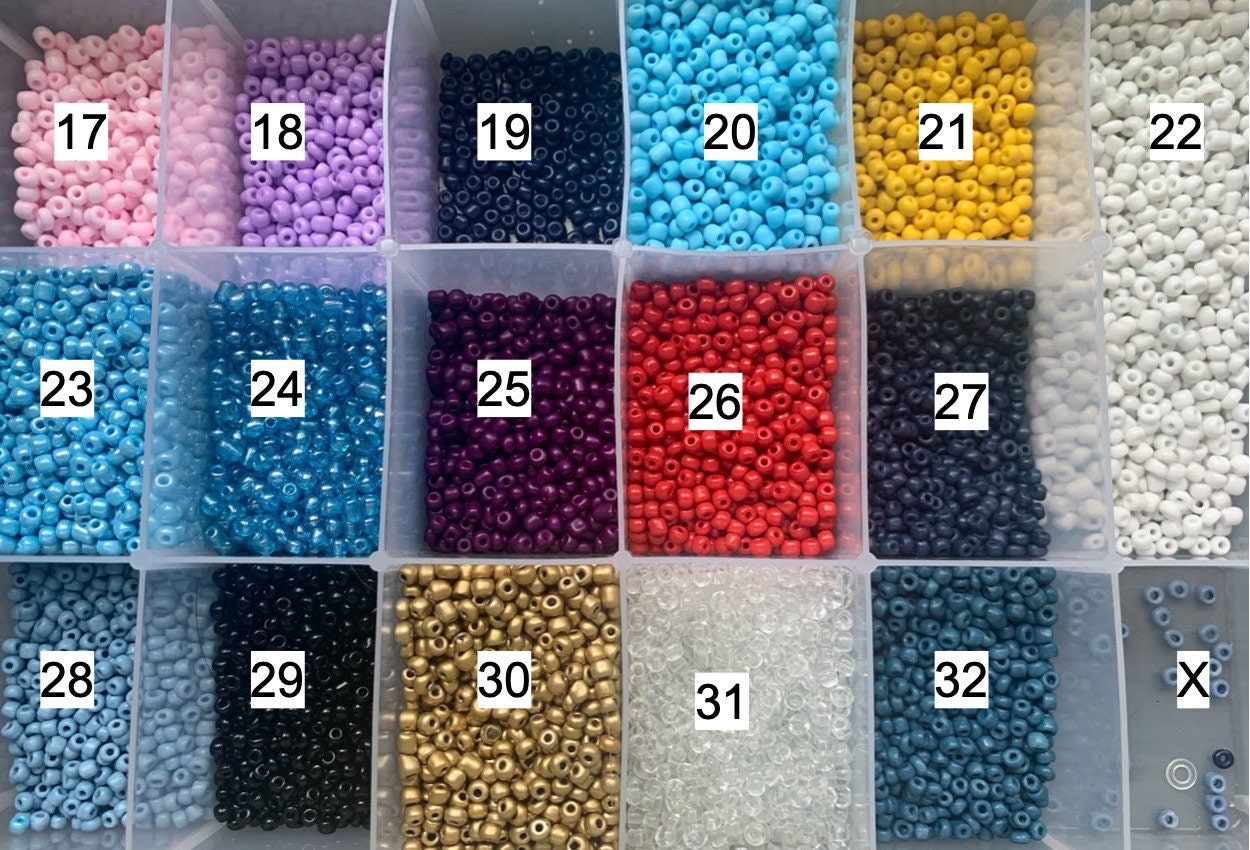 Seed Bead Flower Anklet/braceletflower Ankle Braceletflower Etsy