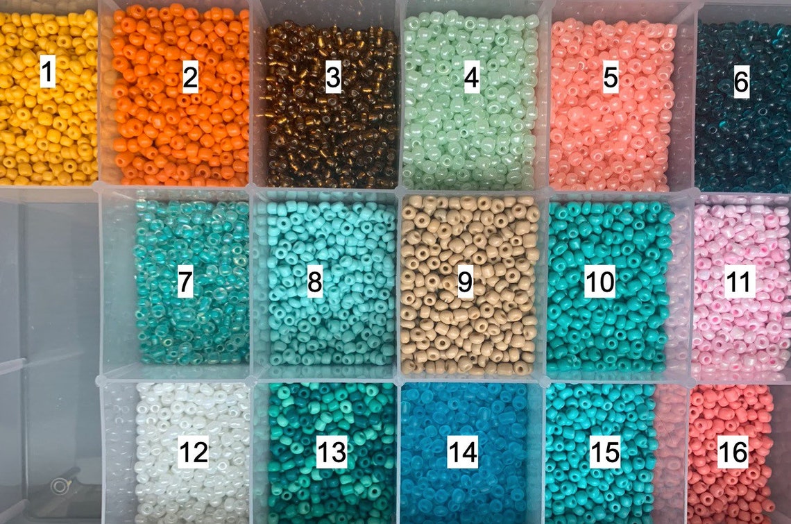 Seed Bead Flower Anklet/braceletflower Ankle Braceletflower Etsy