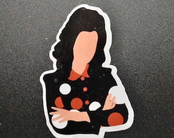 The Nanny Inspired Fran Drescher Waterproof Sticker