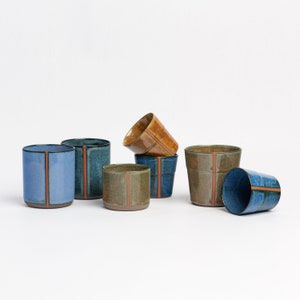 Handmade Coffee Cup Stoneware Modern Cearmic Cup Ceramic Coffee Mug Tea Cup Artisan Coffee Mug image 4