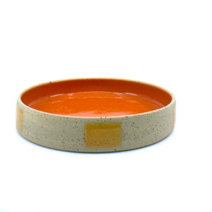 Handmade Serving or Decorative Bowl Stoneware Plate image 5