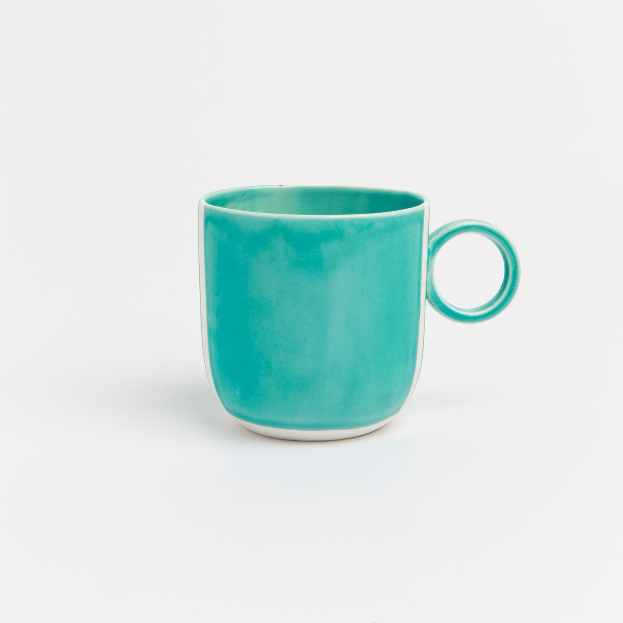 Modern Porcelain Tea Cup Artisan Porcelain Pottery Cup Etsy