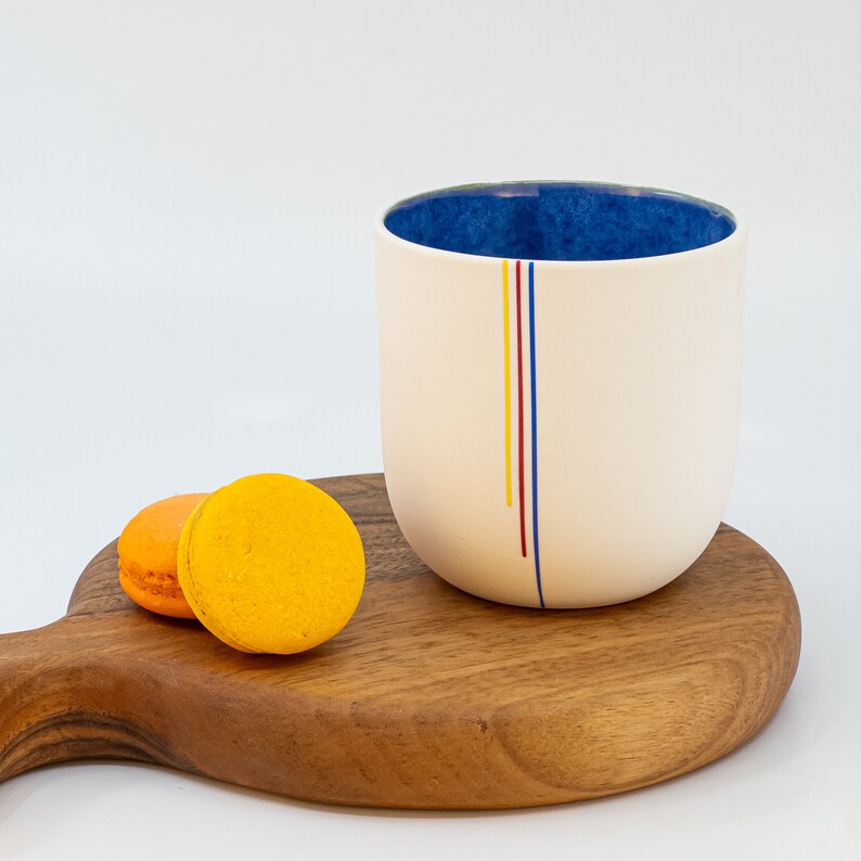 Personalised Handmade Porcelain Mug Custom Cup gift for boyfriend girlfriend mom dad image 6