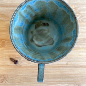Simple minimalist Ceramic Mug Pottery Coffee Cup Coffee Lovers Gift Tea cup Artistic Coffee Mug image 4