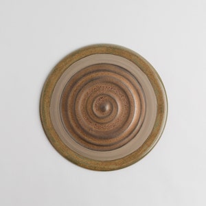 Handmade Artisan Pottery Art Plate Ceramic Art Plate Decorative Plate Ceramic Wall Decor image 3