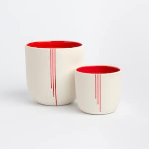 Porcelain Pottery Cup Contemporary Porcelain Mug Coffee image 6