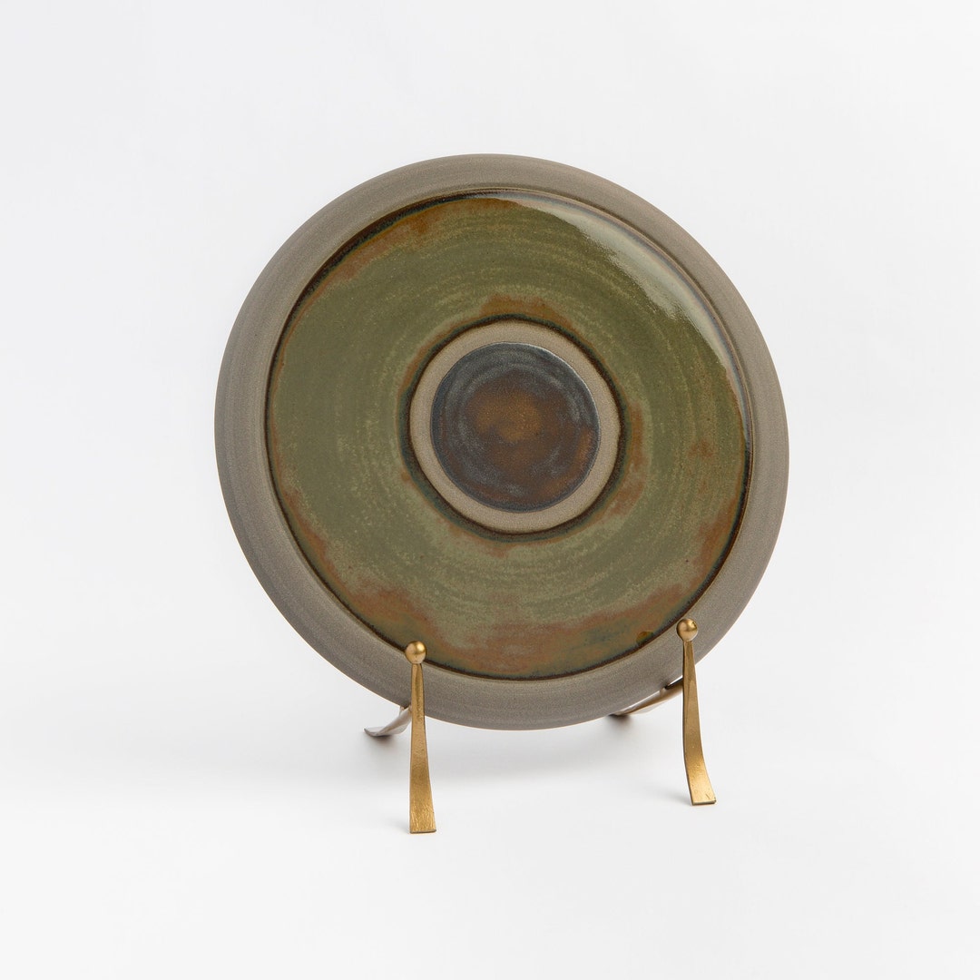 Handmade Artisan Pottery Art Plate Ceramic Art Plate Decorative Plate