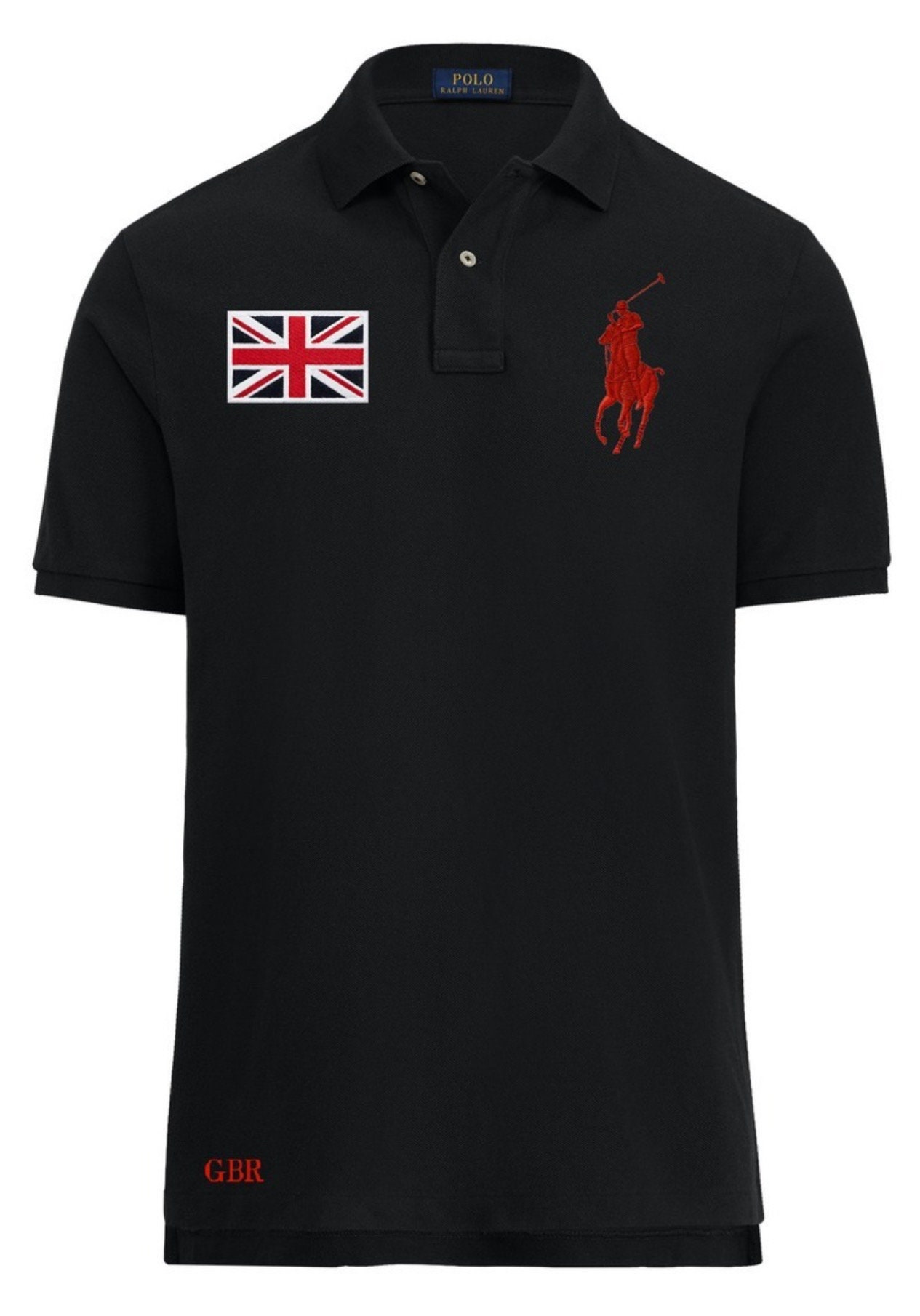 Polo by RalphLauren ポロシャツフランス国旗　背番号2番 Polo by RalphLauren ポロシャツフランス国旗 背番号2番 - メルカリ