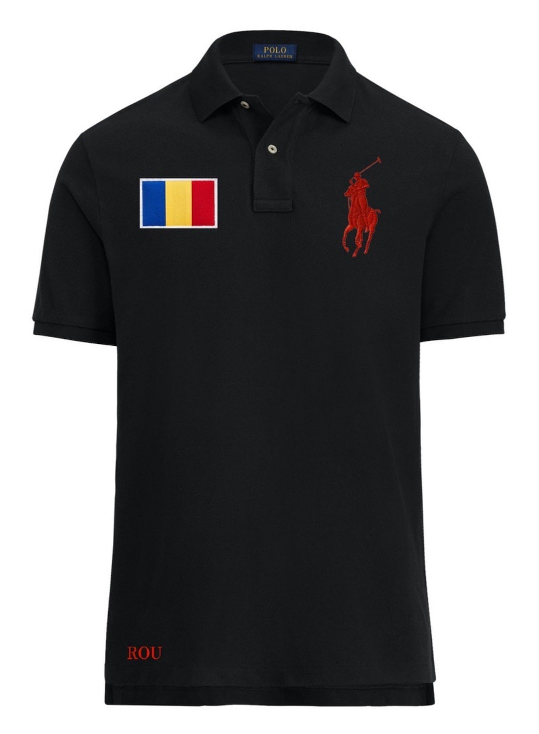 Polo by Ralph Lauren ラガーシャツ XL Polo Ralph Lauren Mens Shirt Large Royal Crest Dragon L/S Polo