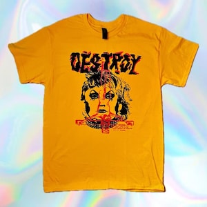 Johnny Rotten Destroy T Shirt - Etsy