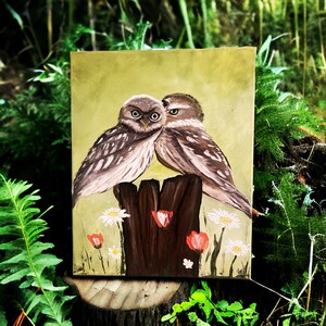 Original Owl painting