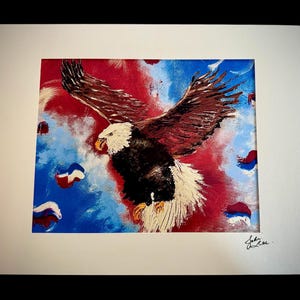Art Print of Original Eagle Painting