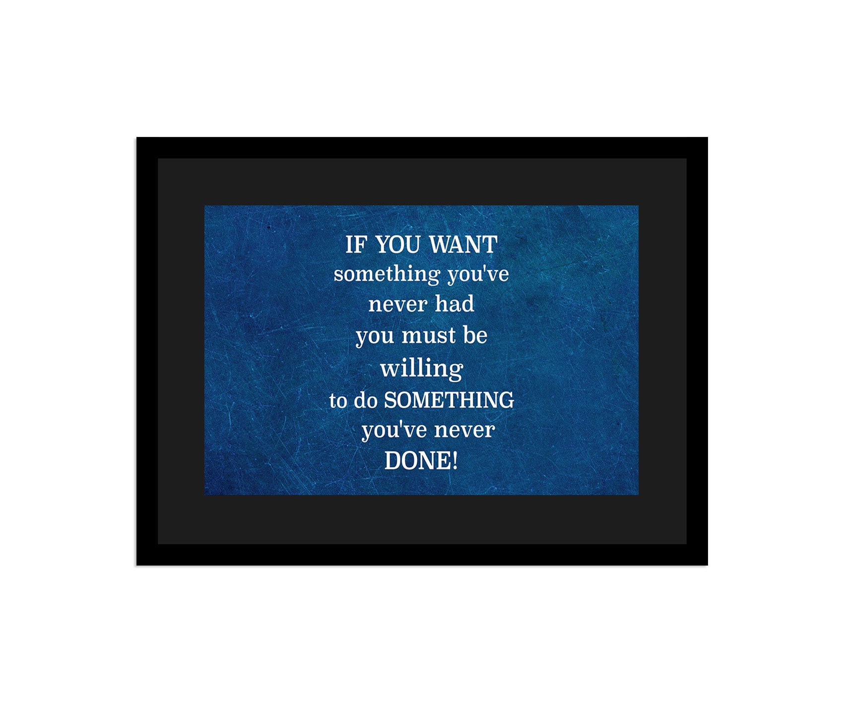 INSPIRATIONAL QUOTE Framed Photo Print Etsy