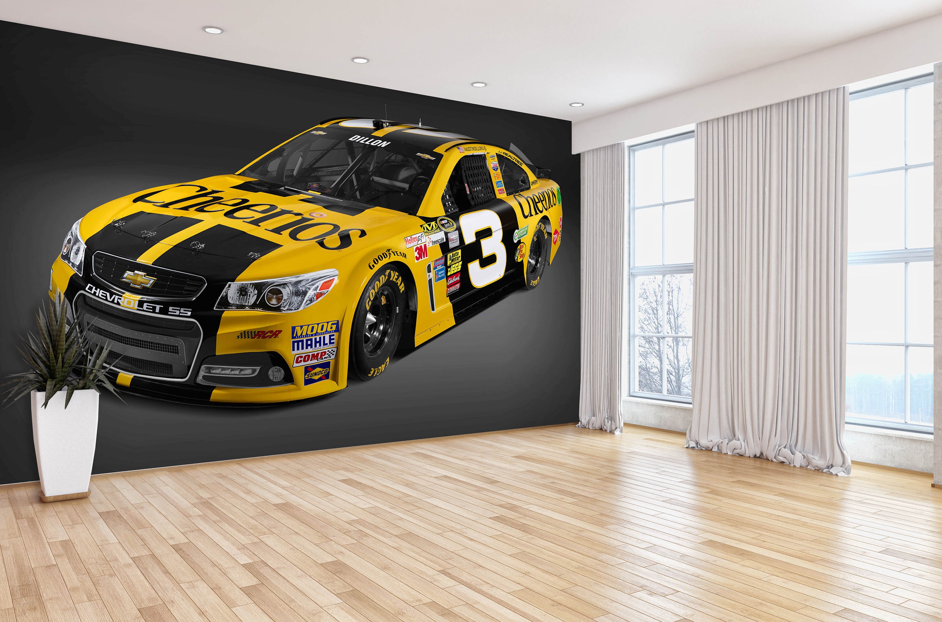 wall riding nascar