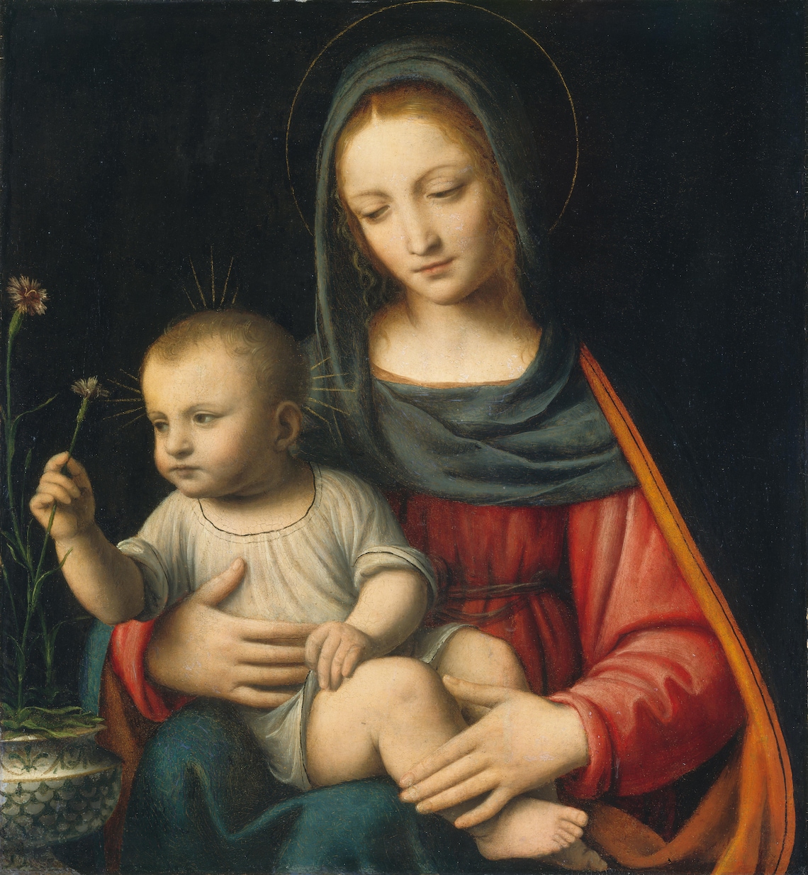 LEONARDO DA VINCI Madonna With Child Canvas Wall Art Etsy