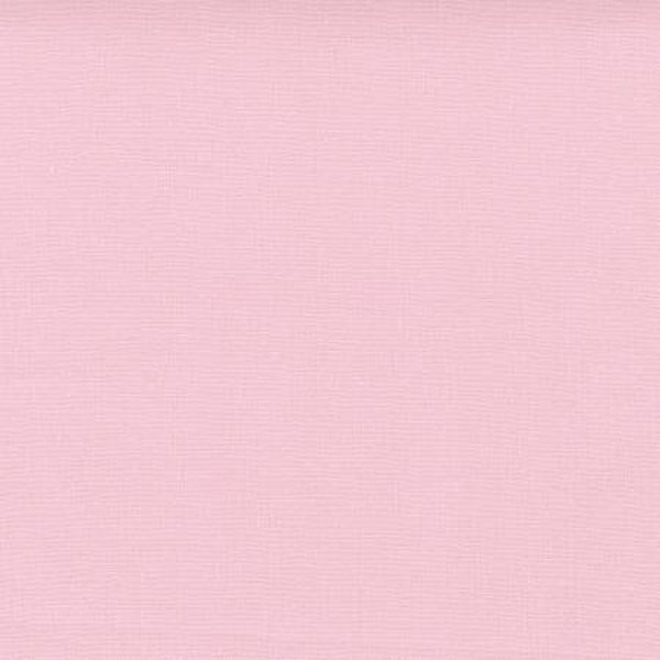 PINK LINEN Cotton Fabric - Robert Kaufman - Essex Linen - Quilting Apparel Aprons Bags Home Decor - Sold by the 1/2 Yard