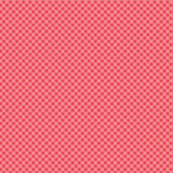 Prairie Sisters Homestead | Gingham Forever - Red | Cotton Fabric | Poppie Cotton | Sewing Quilting Apparel Home Decor