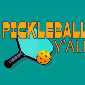 Pickleball Y&#39;all Towel/ Fitness Towel/ Pickleball Accessories/ Pickleball Gift/ Sweat Towel